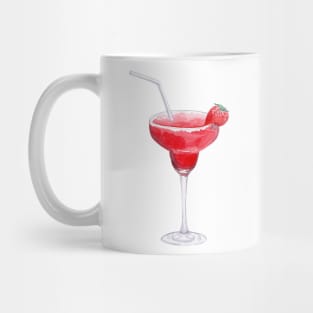 Strawberry daiquiri cocktail Mug